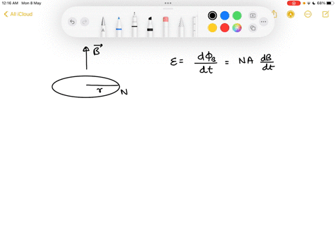 38-turn-circular-coil-of-radius-360-cm-and-resistance-100-0-is-placed-in-magnetic-field-directed-perpendicular-to-the-plane-of-the-coil-the-magnitude-of-the-magnetic-field-varies-in-time-acc-45808
