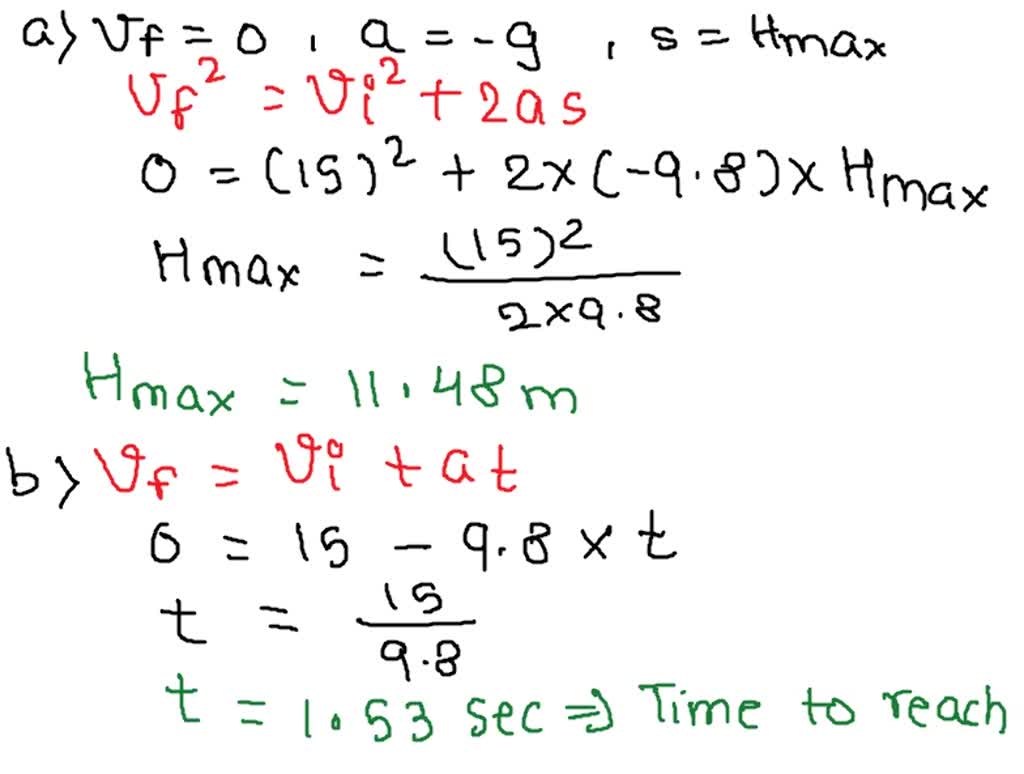 A person throws a ball upward into the air with an initial velocity of