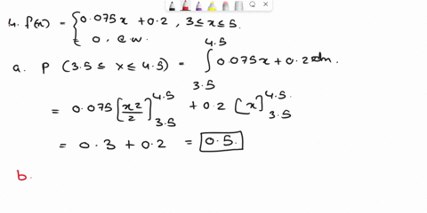 the-current-in-a-certain-circuit-as-measured-by-an-ammeter-is-a-continuous-random-variable-x-with-the-following-density-function-0075x-02-3-x-5-fx-otherwise-compute-p35-x-45-given-that-x-z-3-32869
