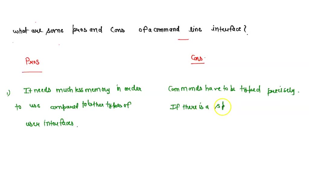 VIDEO solution: List and explain some of the commands that are easier ...
