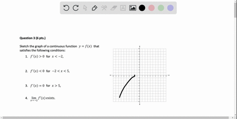 question-3-6-pts-sketch-the-graph-of-a-continuous-function-y-fx-that-satisfies-the-following-conditions-f-x-0-for-x-2_-f-x-0-for-2-x-5-f-x-0-for-x-5-lim-_-f-x-exists_-x-2-87523