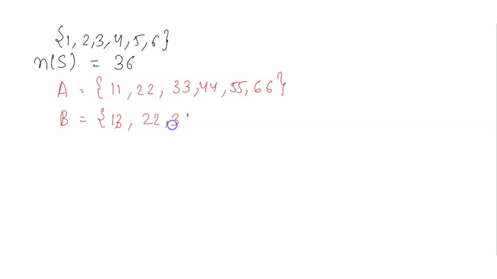 SOLVED Two dice are rolled. What is the probability of having both