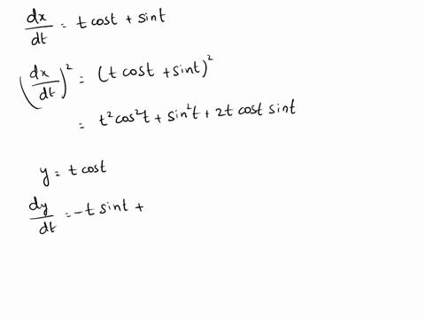 find-the-exact-length-of-the-parametric-curve-x-tsint-ytcost-0sts1-00346