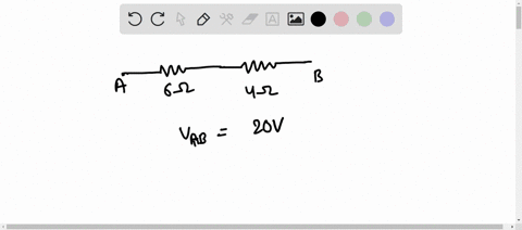 a-resistor-of-6-is-connected-in-series-with-another-resistor-of-4-a-potential-difference-of-20-v-is-applied-across-the-combination-calculate-the-current-in-the-circuit