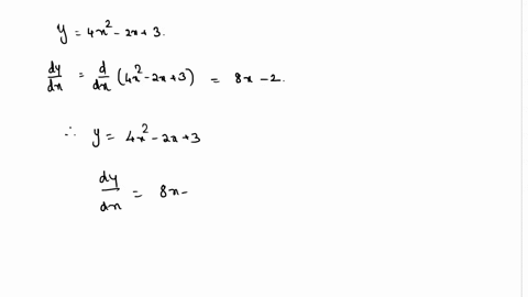 differentiate-the-functions-y-4x2-2x-3-54144