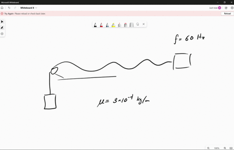 a-standing-wave-pattern-is-created-on-a-string-with-mass-density-03-gm-a-wave-generator-with-frequency-f-60-hz-is-attached-to-one-end-of-the-string-and-the-other-end-goes-over-a-pulley-and-i-92565