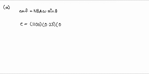 flat-coil-enclosing-an-area-of-012-m-is-rotating-at-61-revs-with-its-axis-of-rotation-perpendicular-to-023-t-magnetic-field_-a-if-there-are-1100-turns-on-the-coil-what-is-the-maximum-voltage-66296