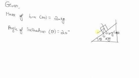 dule-etfects-of-force-on-velocity-aselgnment-a-200-kg-box-is-placed-on-an-inclined-plane-that-makes-horizontal-an-angle-of-200-t0-the-draw-free-body-diagram-showing-the-forces-acting-on-the-40635