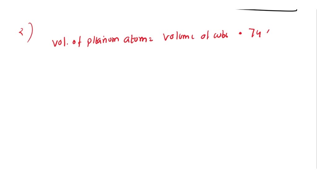 SOLVED A Cube Made Of Platinum Pt Has An Edge Length Of 1 50 Cm The centimeter-sushitai-mx