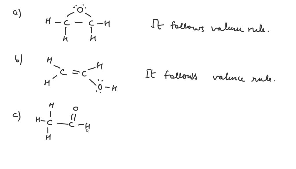 Lewis Structure For C2H4O