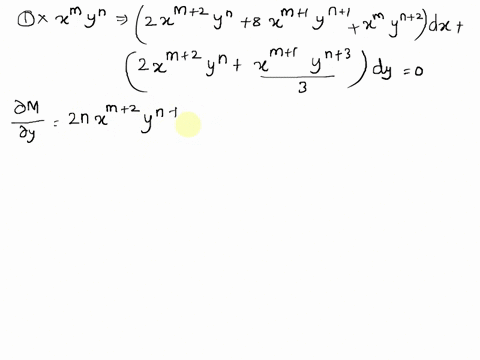 determine-whether-the-given-differential-equation-is-exact-or-not-if-its-exact-solve-it-directly-if-not-solve-it-by-finding-an-appropriate-integrating-factor-2x2-81y-3-dx-2x-dy-0-98105