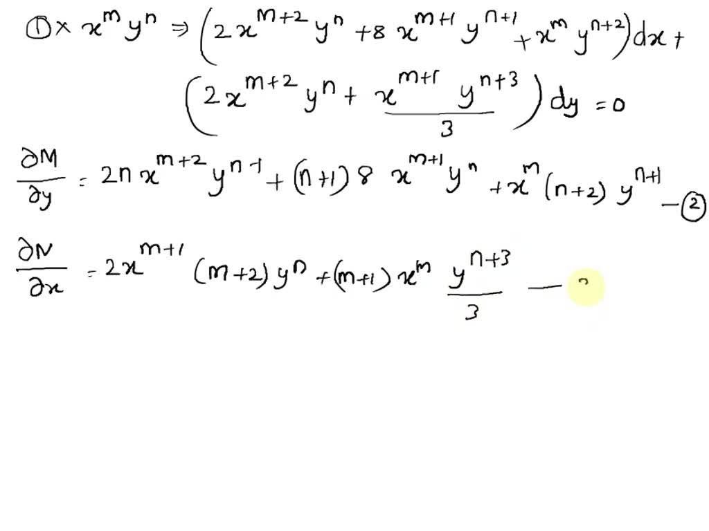 Solved Pb3 Determine Whether The Given Differential Equation Js Exact Ifit Is Exact Solve It 