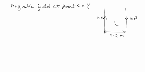 question-4-2-two-long-parallel-wires-carry-equal-currents-of-10-a-in-opposite-directions-the-wires-are-separated-by-020-m-what-is-the-magnetic-field-midway-between-the-two-wires-a-zero-b-20-11962