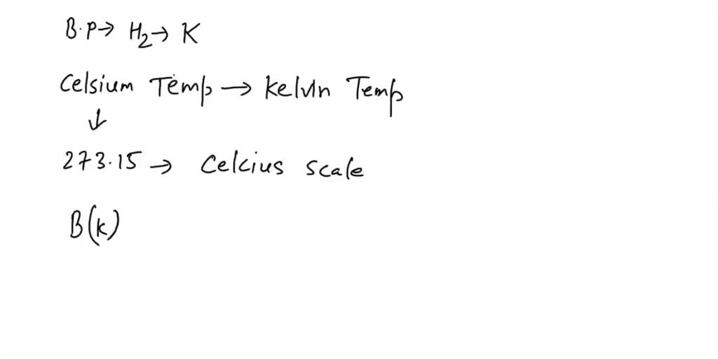 SOLVED Liquid hydrogen boils at 253^∘C . What is the boiling point of