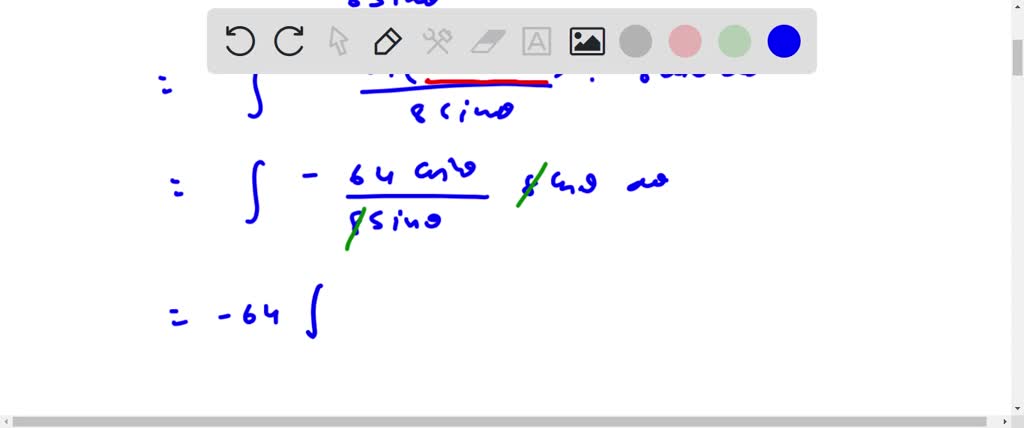 SOLVED: Find the indefinite integral using the substitution x = 8 sin Î ...