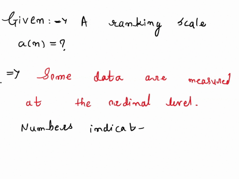 The difference between a ratio scale and an interval scale is I. a ...