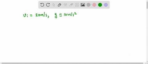 a-ball-is-thrown-into-the-air-vertically-from-a-ground-level-with-an-initial-speed-of-20-ms-a-by-how-height-does-the-ball-reach