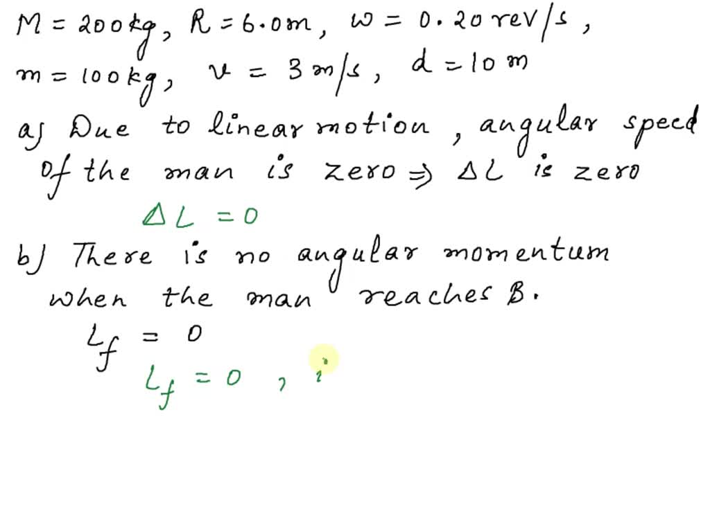 SOLVED: Problem 3: A Merry-go-round In Park Consists Of An Essentially ...