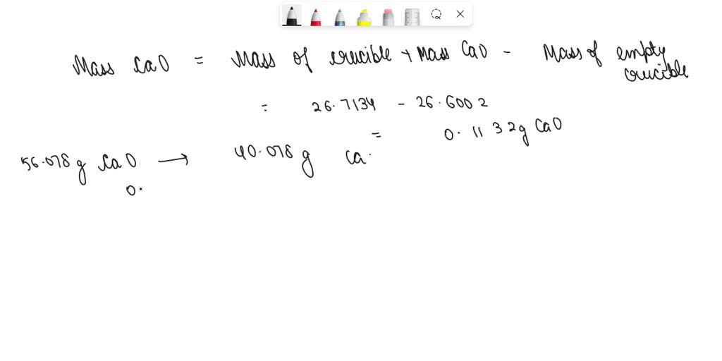 SOLVED: The Ca in a 200.0-mL sample of a natural water was determined ...