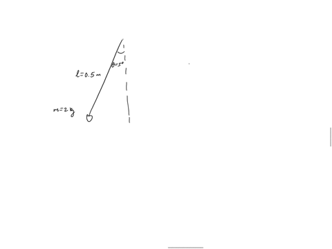 a-pendulum-consists-of-a-2-kg-mass-attached-to-a-massless-05-m-string-it-is-lifted-to-an-angle-of-theta-5-degrees-and-released-to-begin-oscillating-which-of-the-following-will-increase-the-p-70216