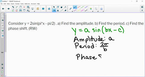consider-y-2sinpix-pi2-a-find-the-amplitude-b-find-the-period-c-find-the-phase-shift-rw