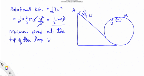 a-solid-04950-kg-ball-rolls-without-slipping-down-a-track-toward-a-vertical-loop-of-radius-r-07950-m_-what-minimum-translational-speed-umin-must-the-ball-have-when-it-is-a-height-h-1181-m-ab-54823