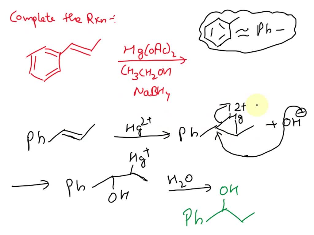 SOLVED Predict The Product For The Following Reaction 1 Hg OAc 2 solved-predict-the-product-for-the-following-reaction-1-hg-oac-2