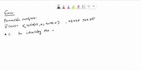 question-2-15-pts-consider-the-surface-s-parameterized-by-ruvusinvu4ucosv0u50v2t-1-identify-surface-s-enter-a-b-c-d-or-e-a-cylinder-b-ellipsoid-c-paraboloid-d-sphere-e-cone-2-find-the-tangen-90353