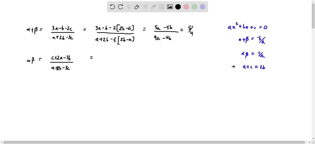 SOLVED: If a, b, c are distinct numbers in an arithmetic progression ...