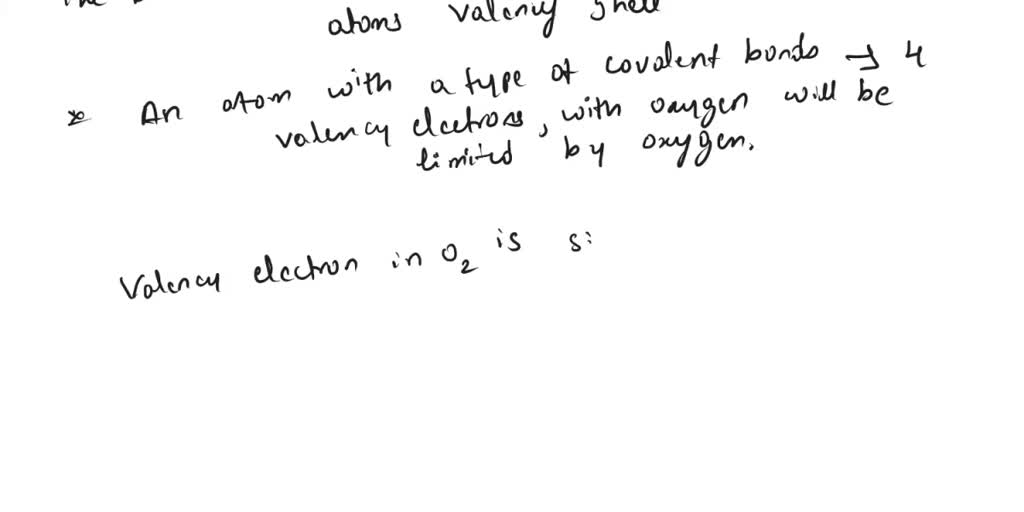 SOLVED: An atom has four electrons in its valence shell. what type(s ...