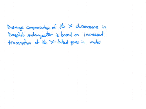 question-dosage-compensation-of-the-chromosome-drosophila-melanogaster-is-based-on-inactivation-of-the-x-chromosome-in-males-increased-transcriptlon-of-the-x-linked-genes-males-inactivatlon-46653