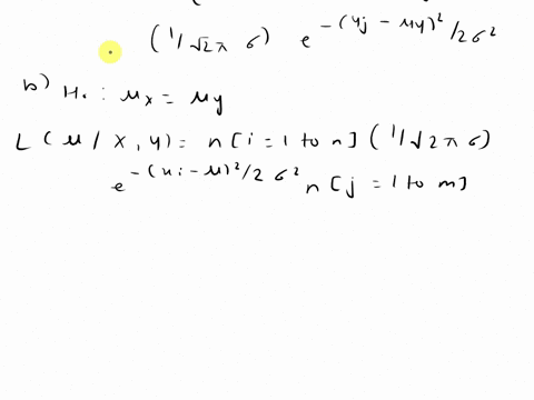 problem-4-let-x1-x2-xn-and-y1-y2-ym-be-independent-random-samples-drawn-from-normal-distributions-with-mcans-x-and-y-respectively-and-with-the-same-known-variance-a2-a-find-the-likelihood-fu-23029