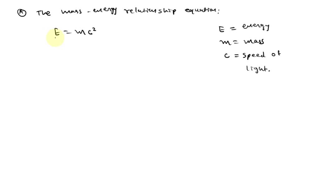 Solved Part B One Consequence Of Einsteins Theory Of Special Relativity Is That Mass Is A Form 9001