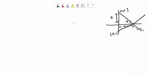 there-are-two-equal-electric-charges-on-the-y-axis-at-points-0-a-and-0a-what-is-the-electric-field-at-the-point-x0-88154