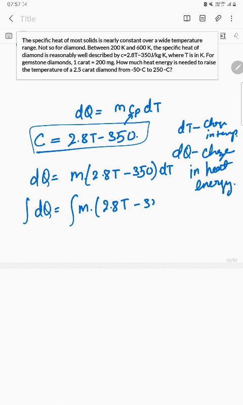 the-specific-heat-of-most-solids-is-nearly-constant-over-a-wide-temperature-range-not-so-for-diamond-between-200-k-and-600-k-the-specific-heat-of-diamond-is-reasonably-well-described-by-c28t-31227