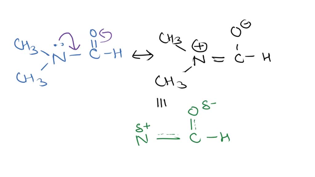 SOLVED: Shown below is the major resonance structure for a molecule ...