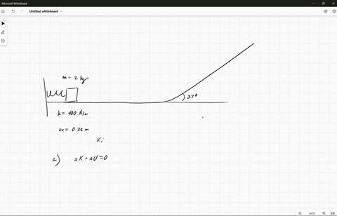 a-200-kg-block-is-pushed-against-a-spring-with-negligible-mass-and-force-constant-k-400-nm-compressing-it-0220-m-when-the-block-is-released-it-moves-along-a-frictionless-horizontal-surface-a-12836
