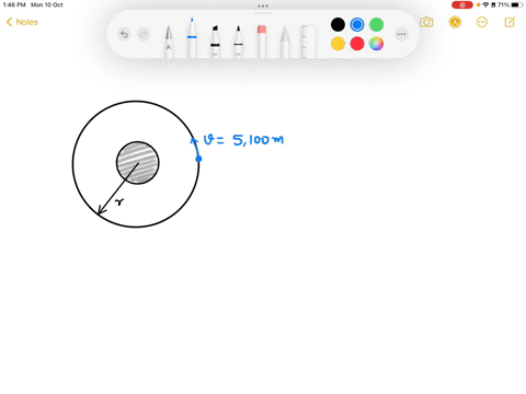 a-centripetal-force-of-235-n-acts-on-a-1050-kg-satellite-moving-with-a-speed-of-5100-ms-in-a-circular-orbit-around-a-planet-what-is-the-radius-of-its-orbit-64834