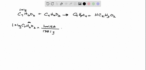 1-calculate-theoretical-yield-of-aspirin-asa-based-on-the-following-information-c7h6o3-sa-c4h6o3-aa-c9h8o4-asa-hc2h3o2-mass-of-salicylic-acid-sa-101g-molar-mass-of-sa-is-1381gmol-molar-mass-30558