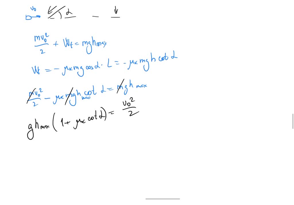 SOLVED Problem 2 A 200 gram hockey puck is launched up a metal ramp