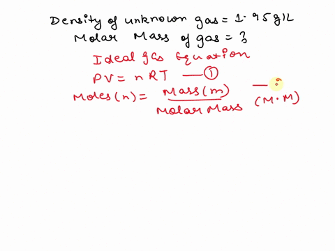 if-the-density-of-an-unknown-gas-is-195-gl-at-stp-what-is-the-molar-mass-of-the-gas-r-00821-atm-lmol-k-76203
