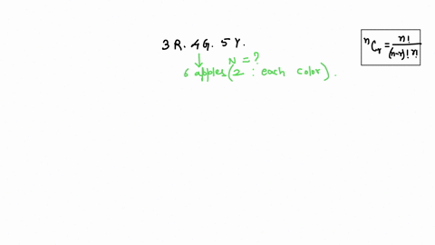 from-3-red-4-green-and-5-yeliow-apples-how-many-selections-consisting-of-6-each-color-are-to-be-selected-5-points-apples-are-possible-if-2-of-61174