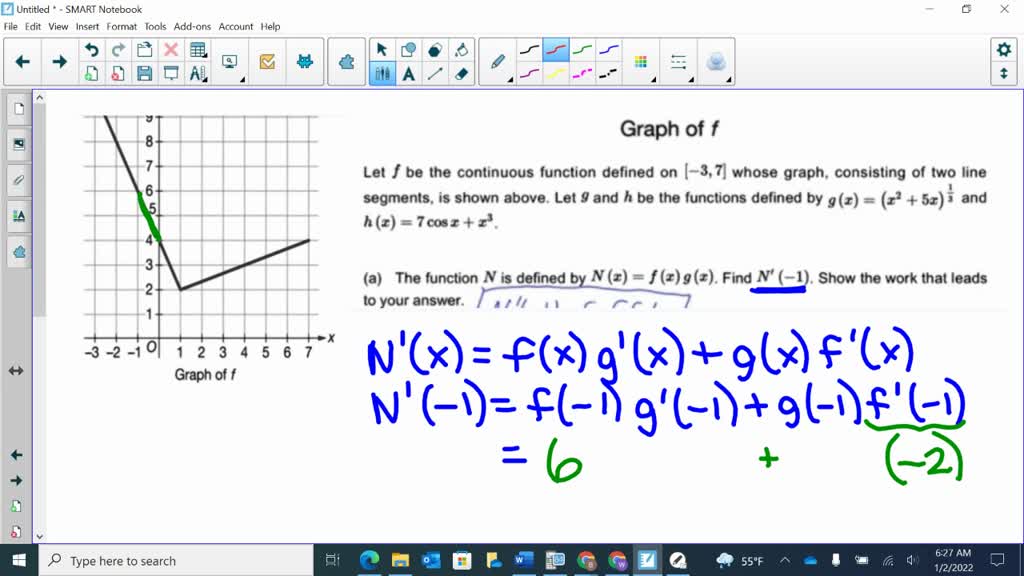 solved-33-2-o1-1-2-3-4-5-graph-of-f-let-be-the-continuous-function