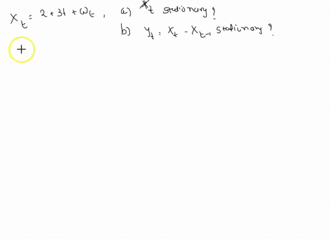 1_-consider-the-time-series-xt-2-3t-wt-where-wt-are-gaussian-white-noises-from-n01-1-is-xt-stationary-why-and-why-not_-2-is-yt-xt-_-xt-1-stationary-why-and-why-not_-3-let-vt-xt-j-q-j1-comput-43696