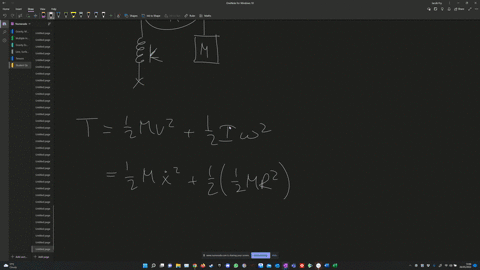 2-a-massless-physics-spring-with-spring-constant-k-has-one-end-anchored-to-the-ground-and-the-other-end-connected-to-a-massless-string-wrapped-around-a-pulley-and-then-connected-to-a-mass-on-43833