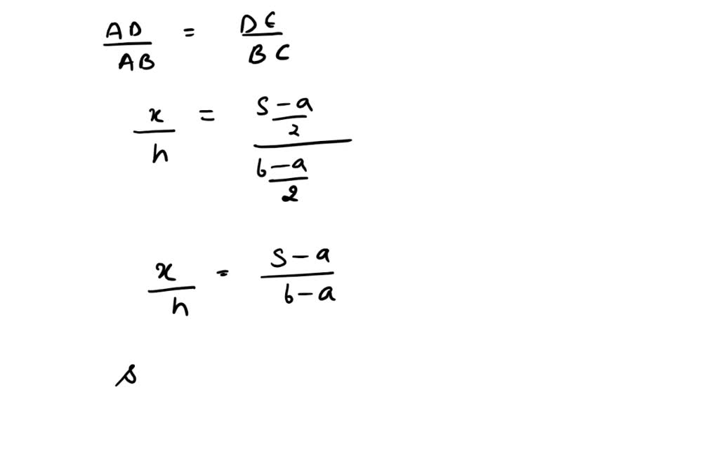 SOLVED: Find The Volume V Of The Described Solid S. A Frustum Of A ...