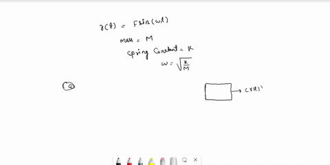 2-total-15-mass-spring-system-is-shown-in-the-figure-assume-m-and-k-are-the-mass-and-spring-constants-and-the-applied-external-force-is-fsinwt-where-w-5-derive-a-second-order-ordinary-differ-62593