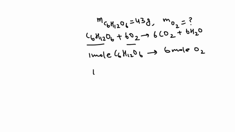 glucose-c6h12o6-is-used-as-an-energy-source-by-the-human-body-the-overall-reaction-in-the-body-is-described-by-the-equation-c6h12o6aq6o2g6co2g6h2ol-calculate-the-number-of-grams-of-oxygen-required-to