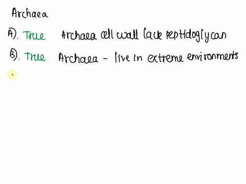 which-statement-about-archaea-is-false-a-their-cell-walls-lack-peptidoglycan-b-they-sometimes-live-in-harsh-environments-c-all-members-of-this-clade-are-prokaryotic-d-their-membrane-lipids-a-21524