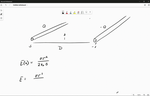 consider-two-long-parallel-and-oppositely-charged-wires-of-radius-r-with-their-centers-separated-b-4-58669